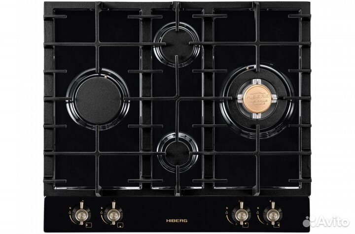 Новые варочные поверхности hiberg VS 6045 BR
