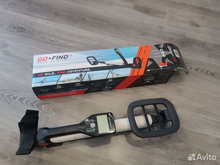 Металлоискатель minelab GO find 11