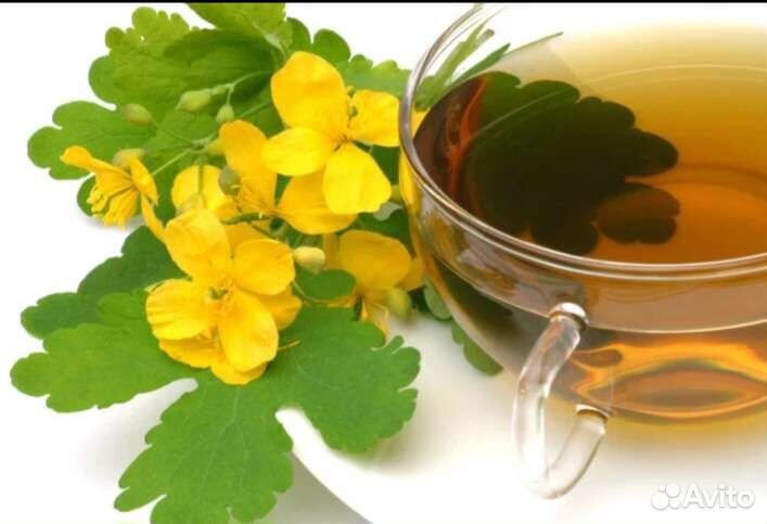 Чистотел, люпины