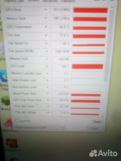 Nvidia geforce gtx 1070 8gb