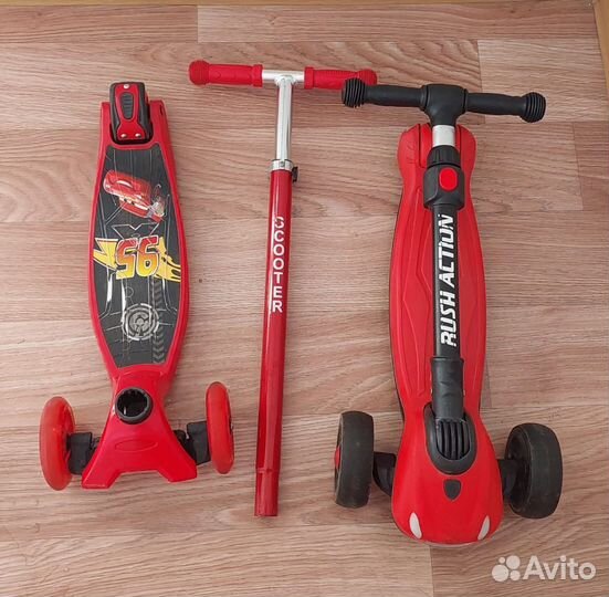 Самокат детский Rush Action Scooter складной