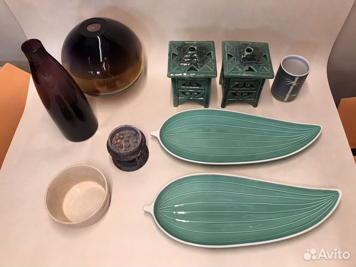 Стильный декор стекло керамика фарфор