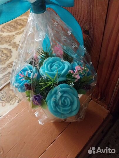 Букет из мыла