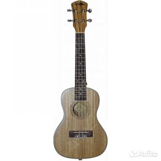 Укулеле концерт Alina UK-Zebra24, чехол в комплект