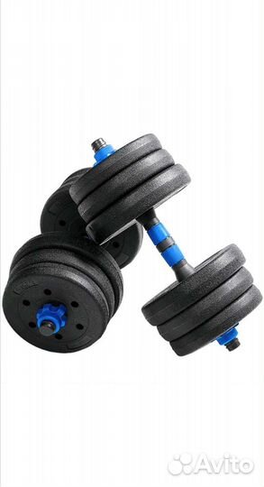 Гантельный набор 2 по 10кг Гантели разборные