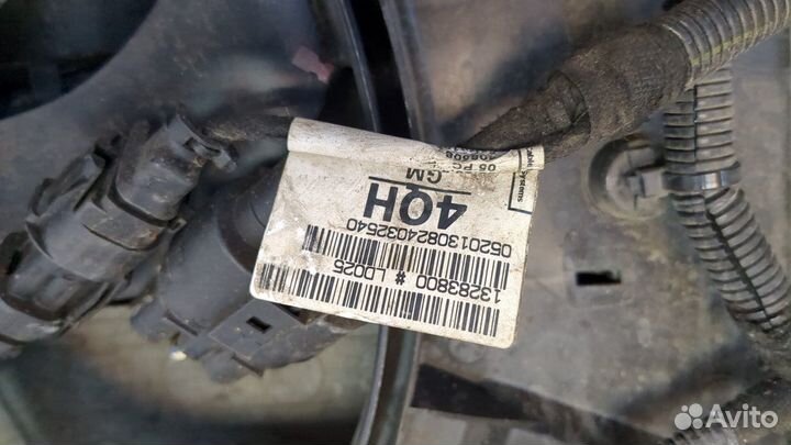 Вентилятор радиатора Opel Astra J, 2013