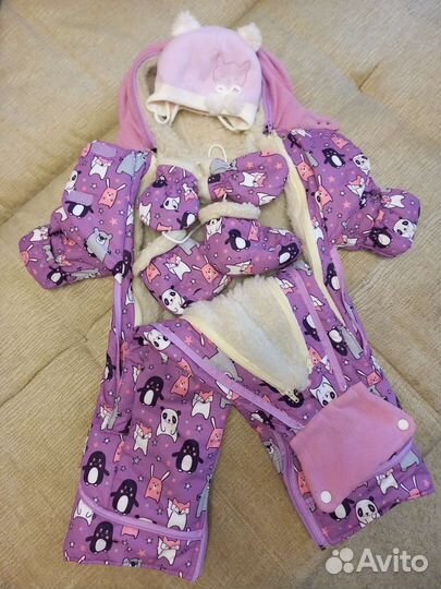 Комбинезон трансформер для девочки