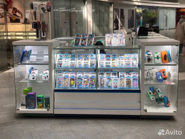 Торговый островок мобильные аксессуары