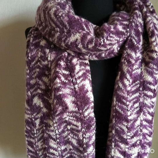 Палантин. Мягкий, тонкий Цвет меланж