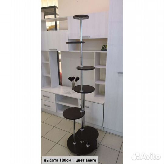 Новые стойки (подставки) для цветов на колёсиках