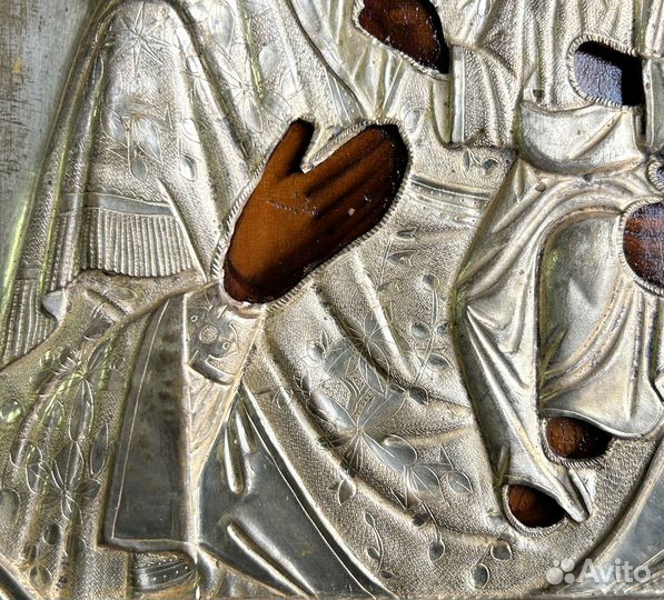 Икона Иверская Пресвятая Богородица Состояние