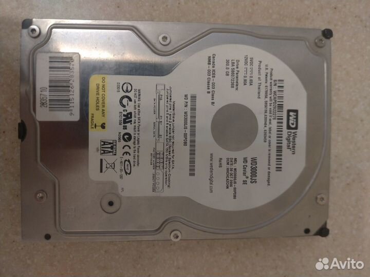 HDD WD 3000 JS WD Caviar 300 Gb