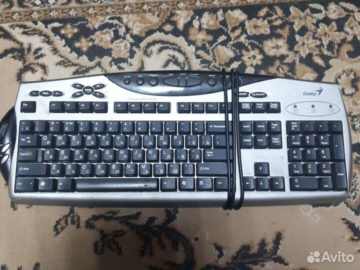 Genius KL-8210 и antirsl KBS-26 Scroll