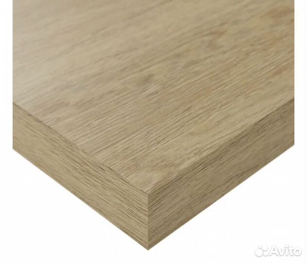 Полка мебельная Oak 60x23.5x3.8 см мдф цвет дуб