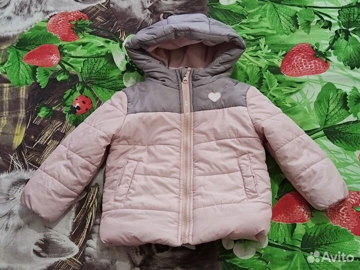 Куртка для девочки 80
