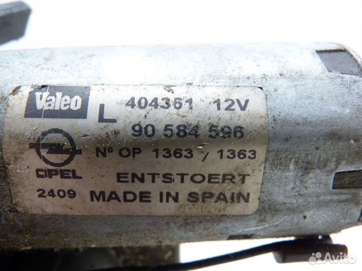 Моторчик стеклоочистителя заднего стекла 90584596