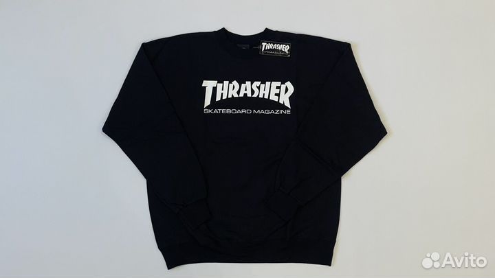 Свитшот Thrasher Skate Mag Basic Logo Black