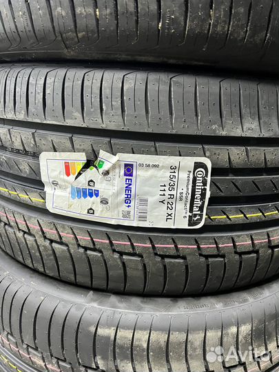 Continental PremiumContact 6 SSR 315/35 R22 и 275/40 R22
