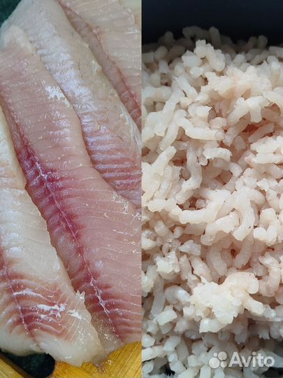 Фарш из щуки, филе щуки
