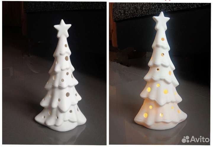 Интерьерная фигурка, Ёлка с подсветкой