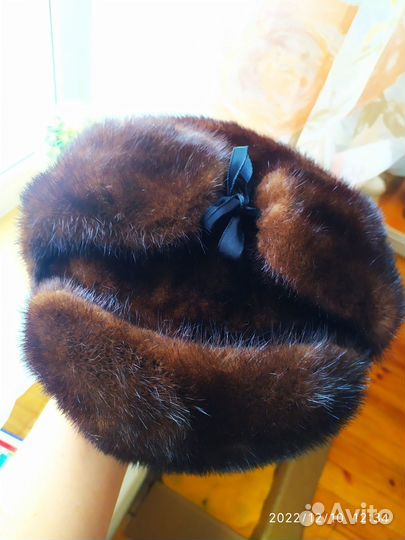 Шапка меховая зимняя норковая мужская