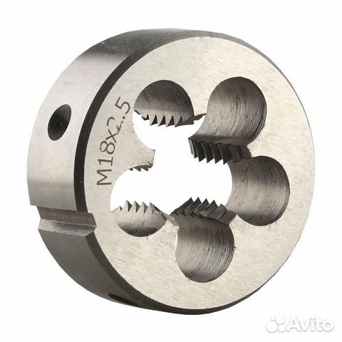 Плашка М18х2,5, сталь 9хс, гост 9740-71