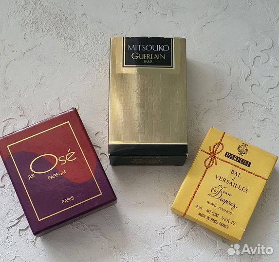 Винтажные духи франция