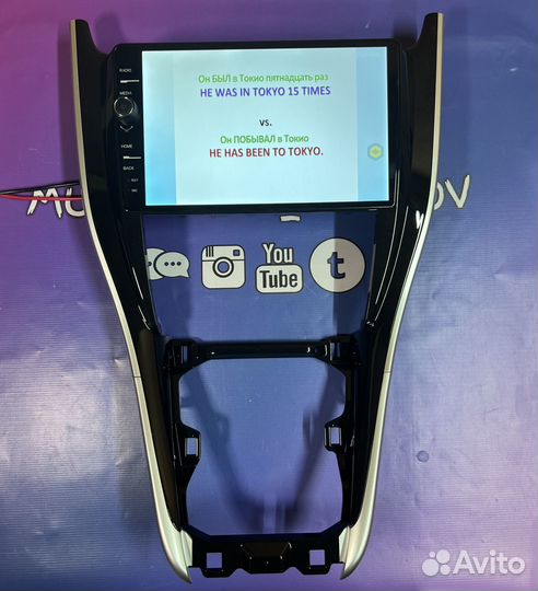 Мультимедиа android / Toyota Harrier 13+ / 10