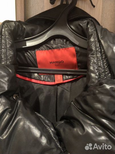 Пуховик женский mango
