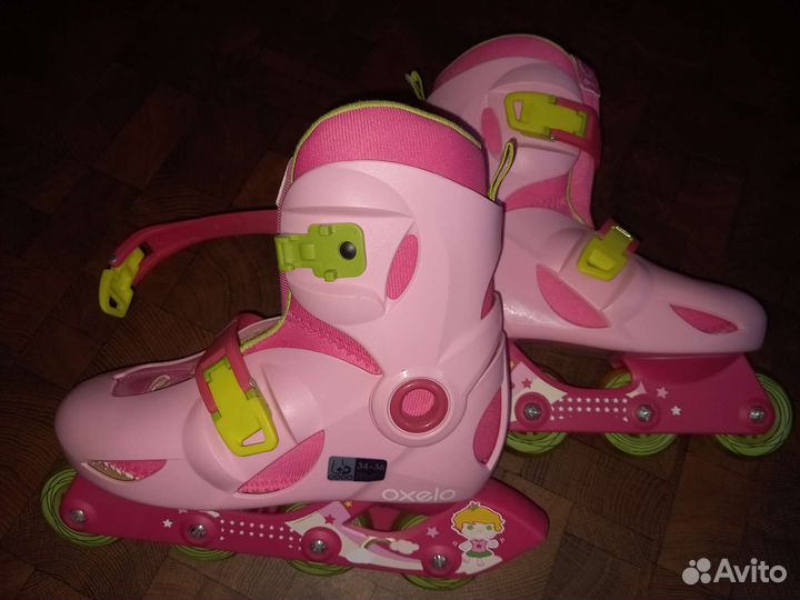 Роликовые коньки 34-36