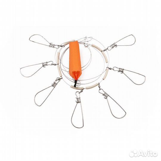 Кукан Namazu металл. 3,0 м, d-1,5 мм,с поплавком