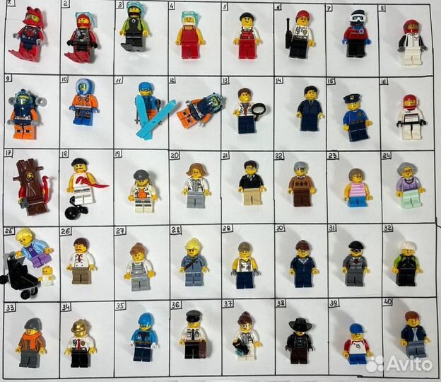 Lego minifigures