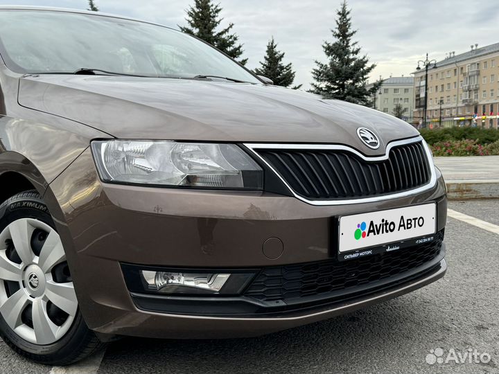 Skoda Rapid 1.6 AT, 2018, 73 500 км