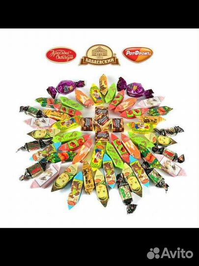 Конфеты, печенье, кондитерские изделия