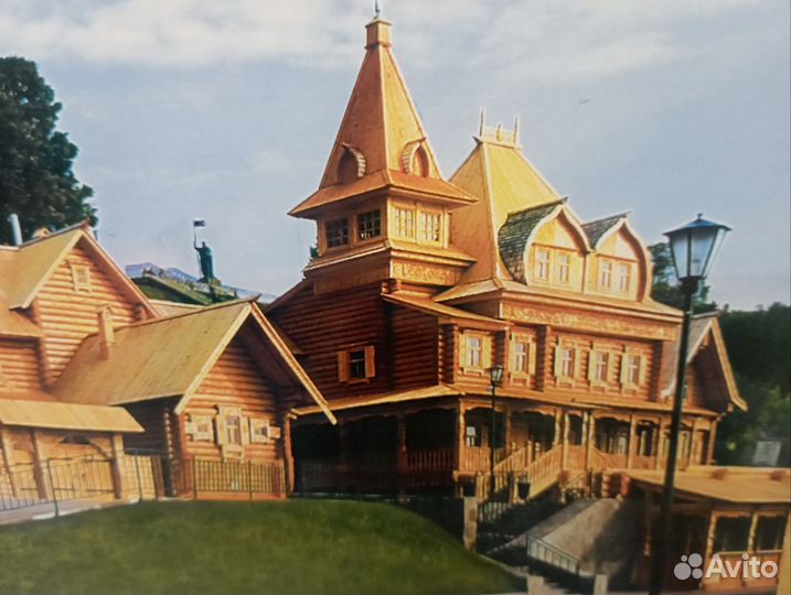 Коробка от пряника сувенира