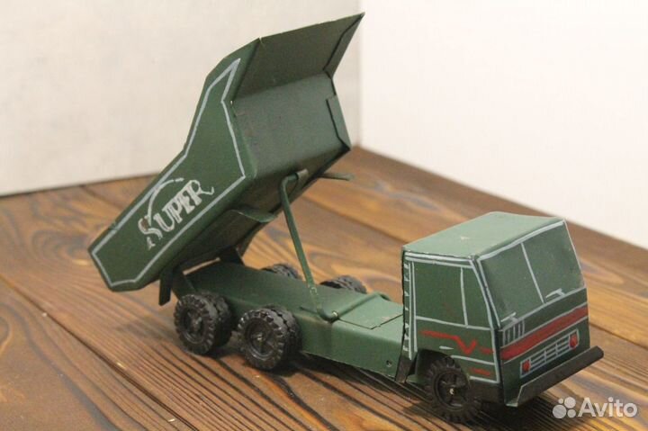 Советская Игрушечная Машинка Самосвал СССР Ретро