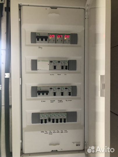 Электрика в квартире или доме, оплата по факту