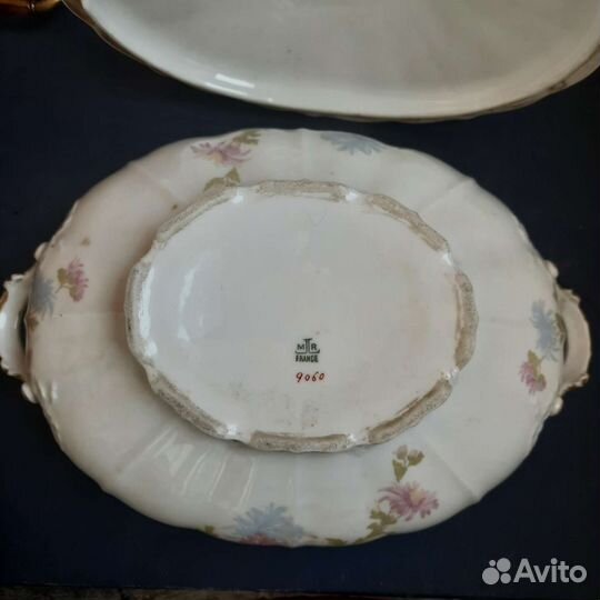 Фарфоровая супница, Франция, Лимож