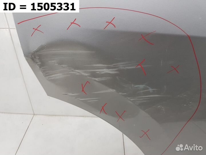 Дверь задняя правая Volkswagen Tiguan