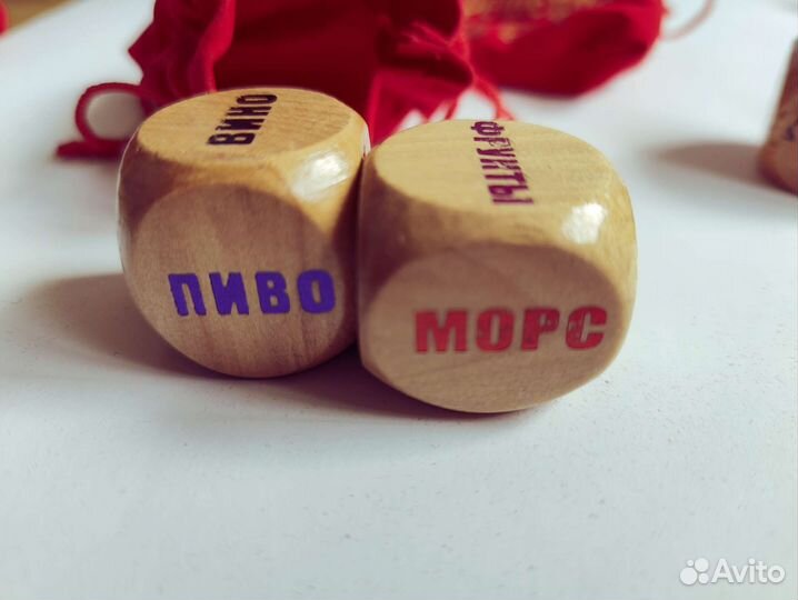 Игра для компании Новая кубики алкогольные