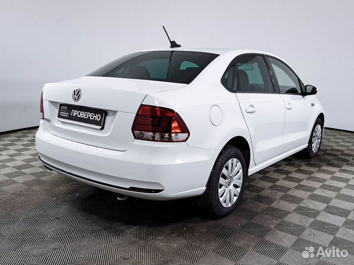 Volkswagen Polo 1.6 AT, 2019, 78 000 км