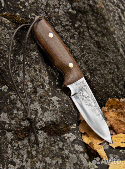 Нож ручной работы подарочный для рыбалки