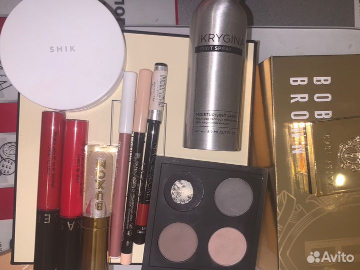 Набор косметики пакетом shik krygina sephora mac