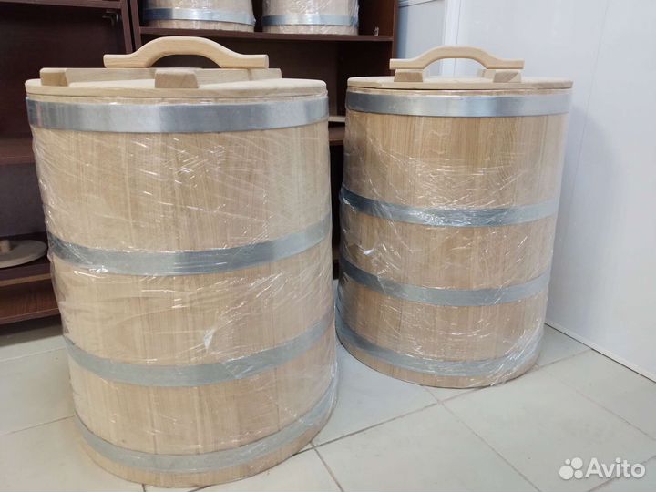 Кадка дубовая 100л для солений