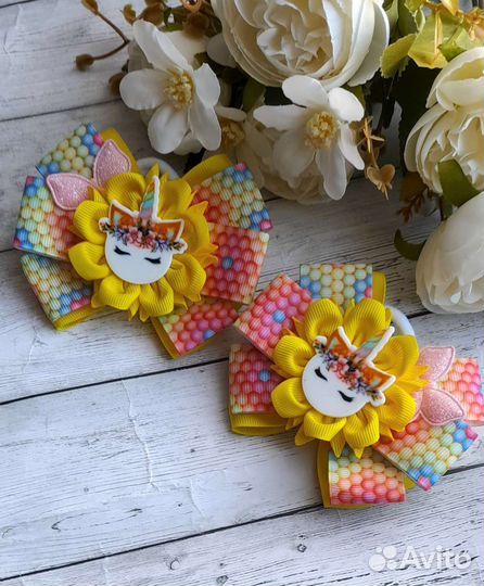 Бантики для волос