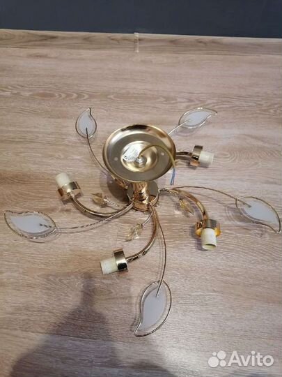 Люстра потолочная бу