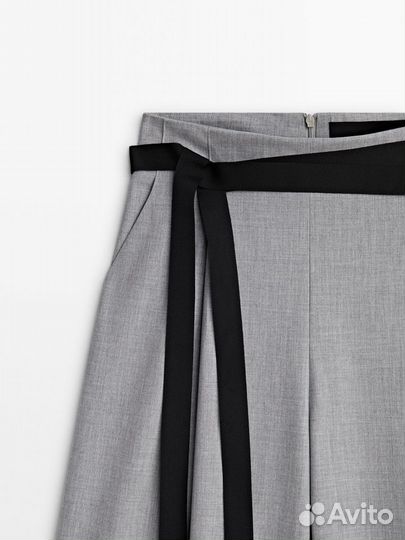 Новые широкие брюки палаццо Massimo dutti