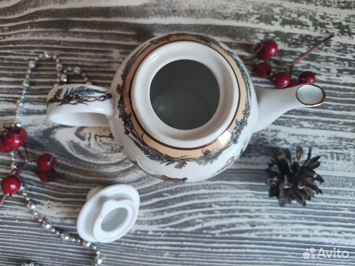 Чайник заварочный фарфоровый