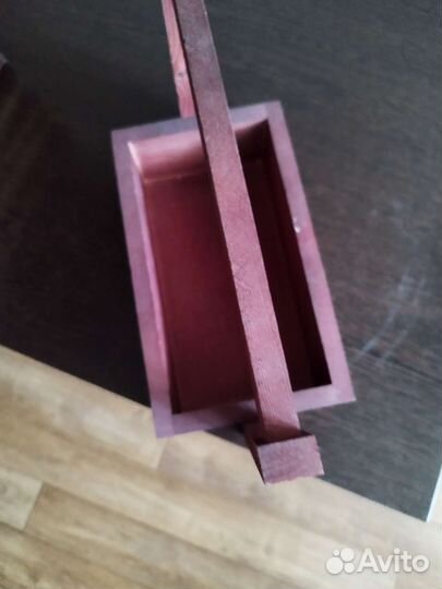 Коробка подарочная деревянная