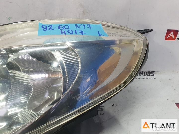 Фара передняя левая nissan latio
